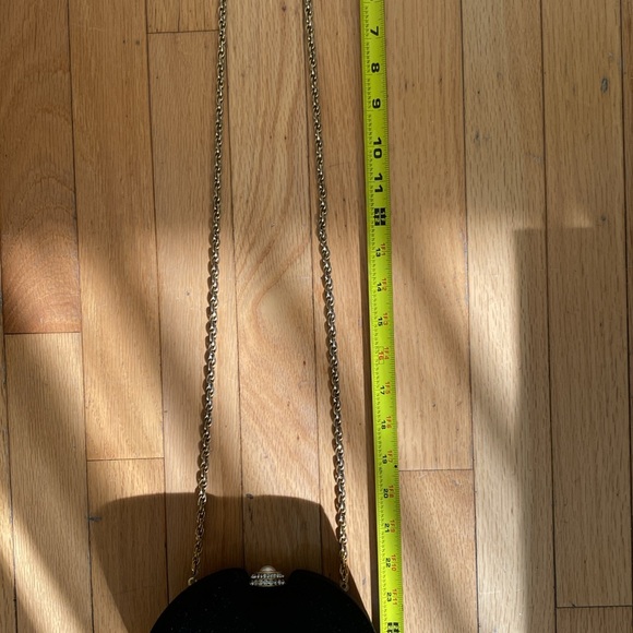 Vintage Black Rodo Italy Silk Bag Clutch Evening Bag - Picture 12 of 12